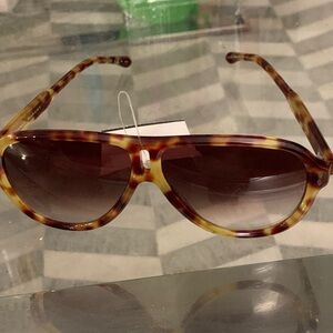 ISABEL MARANT SUNGLASSES 016/S-60 HAVANA GOLD